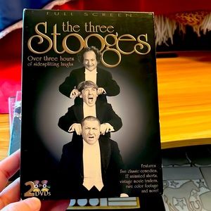 Three Stooges Collection, 2 DVDs, Black & White, Good Condition